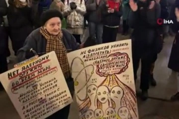 Rusya'da savaş karşıtı gösteriler devam ediyor