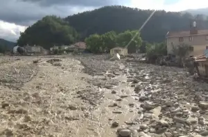Sinop'ta yaşanan selin ardından Babaçay köyünün son hali