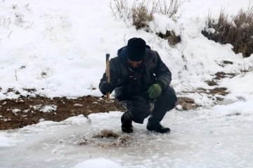 Sivas’ta Eskimo usulü balık avı