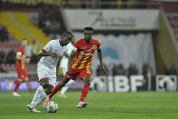 Spor Toto Süper Lig: Kayserispor: 1 - Antalyaspor: 0