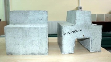 Tahrip gücü faziletkâr silahlara için 'modüler balistik lego beton' üretildi
