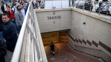 Taksim metro istasyonu 8 Mart'ta saat 13.00'ten itibaren kapatılacak