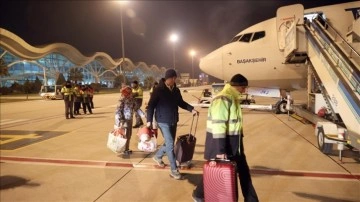 THY uçağı, onarılan Hatay Havalimanı'ndan 91 yolcusuyla havalandı
