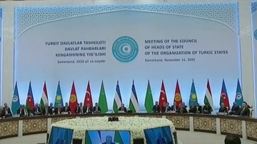 Türk Devletleri Teşkilatı Devlet Başkanları Konseyi Toplantısı başladı