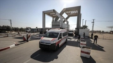 Türkiye engelleme 12 ülkenin yardımıyla Gazze'ye 27 cankurtaran gönderildi