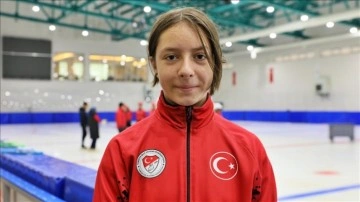Türkiye rekoru ağız short track sporcusu Derya Karadağ'ın gayesi Pekin Olimpiyatları