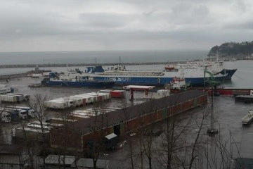 Ukrayna limanlarına giremeyen Ro-Ro gemileri Zonguldak limanına geri döndü