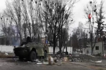 Ukrayna’da saldırıya uğrayan bölgeleri görüntüleyen Türk gazetecilere ateş açıldı