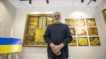 Ukrayna'da yaşayan Rus kökenli ressam Ankara'dan barış çağrısı yaptı